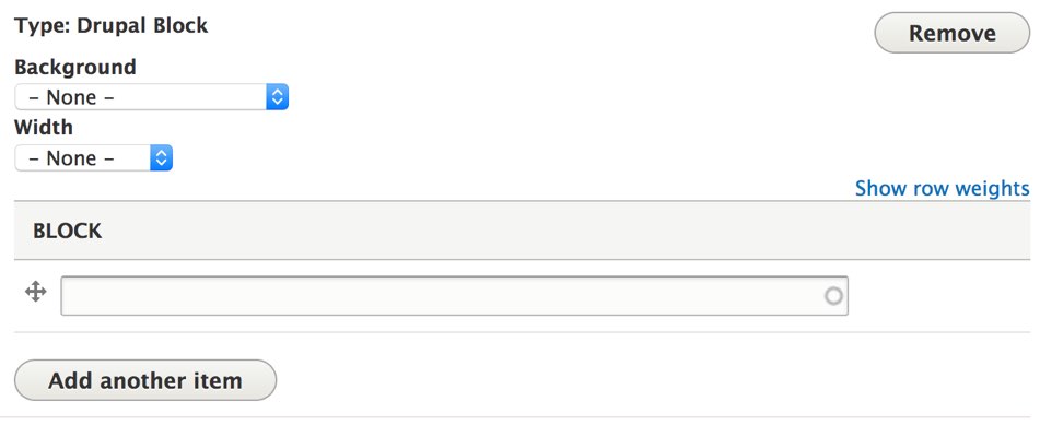 Bootstrap Paragraphs - Drupal Block