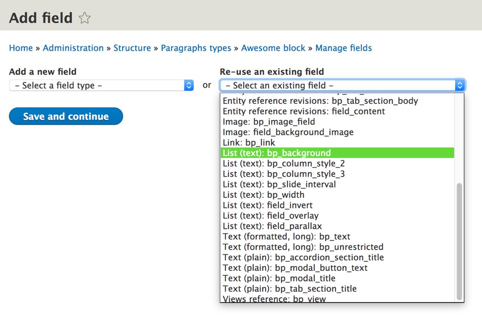 Screenshot of Custom Block 2