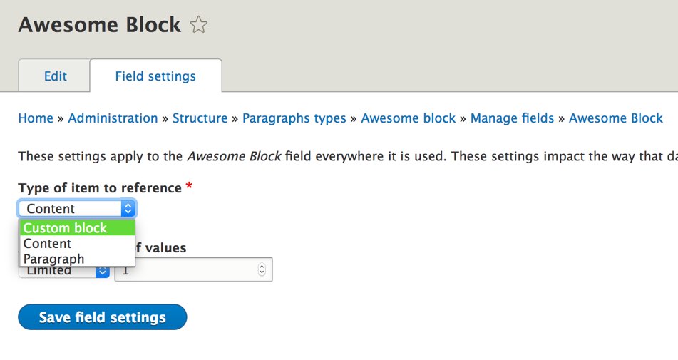 Screenshot of Custom Block 5