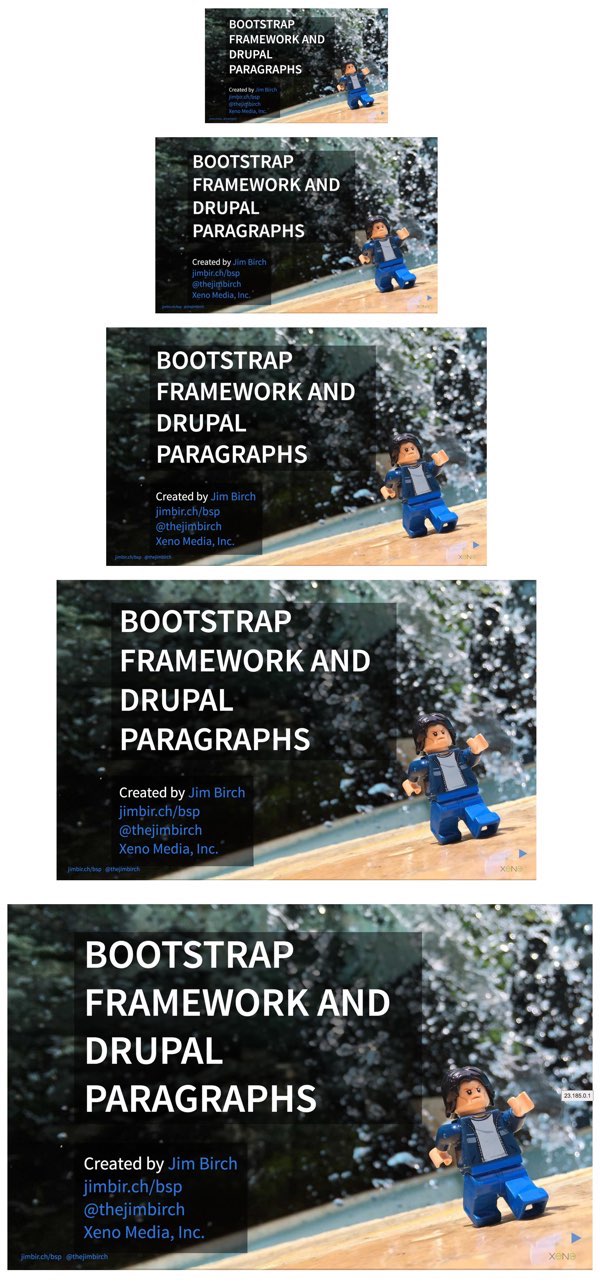 Bootstrap Paragraphs - Widths