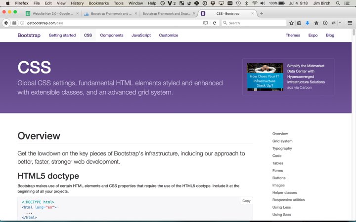 Bootstrap Documentation