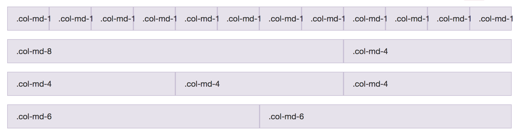 Bootstrap Grid Example