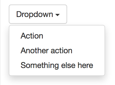 Dropdowns