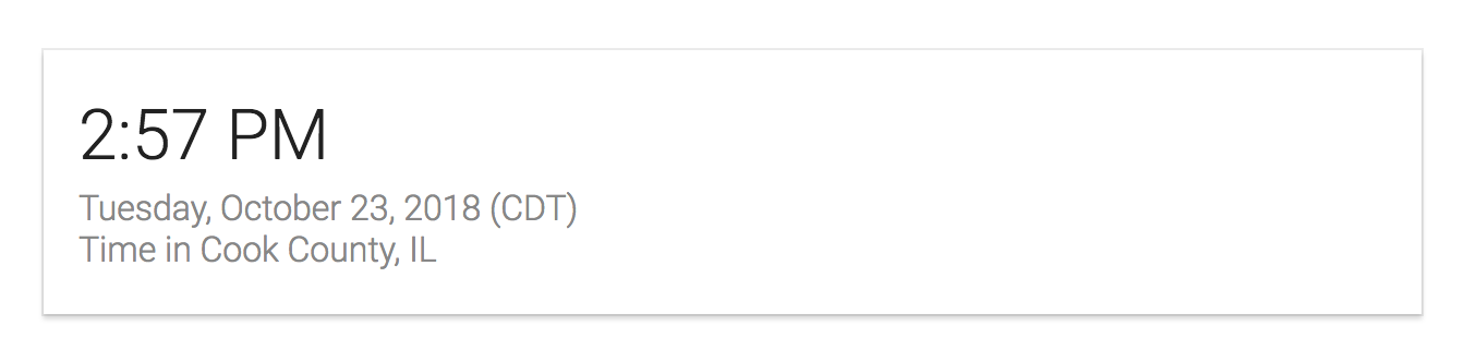 Google Answer
