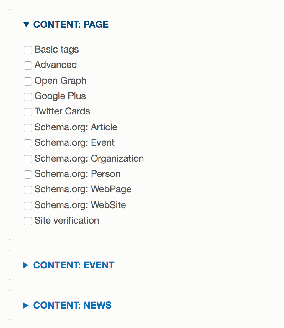Drupal meta tag field on a node